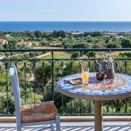 Liogerma Art Deco - 5 Min Drive To Lassi ヴィラ *